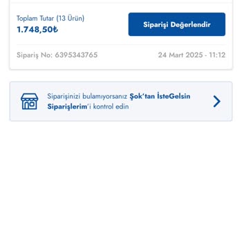 Cepte Şok Uygulamasıyla Teslim Edilmeyen Sipariş Sorunu