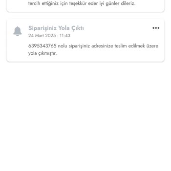 Cepte Şok Uygulamasıyla Teslim Edilmeyen Sipariş Sorunu