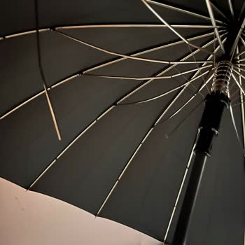 Marlux Şemsiye İlk Rüzgarda Ters Döndü Ve Kırıldı