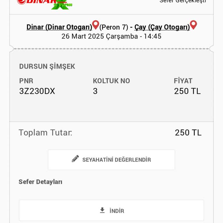 Otobüs Seferi Mağduriyeti Ve İletişim Sorunu