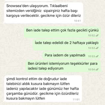 İptal Edilen Siparişin İadesinde Yaşanan Gecikme Ve İletişim Sorunları
