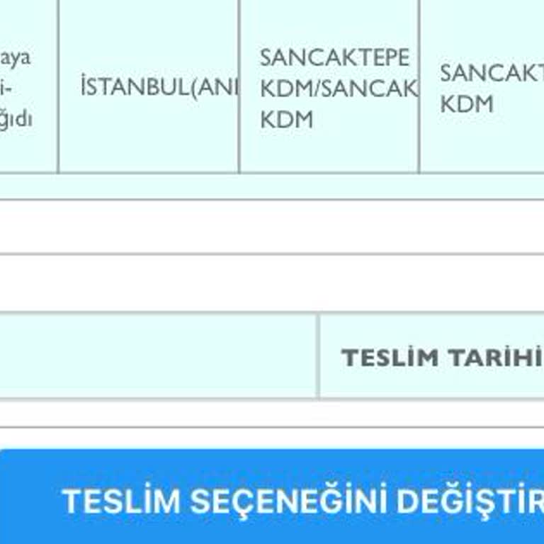 Kargo Tesliminde Sorumsuzluk Ve İletişim Eksikliği
