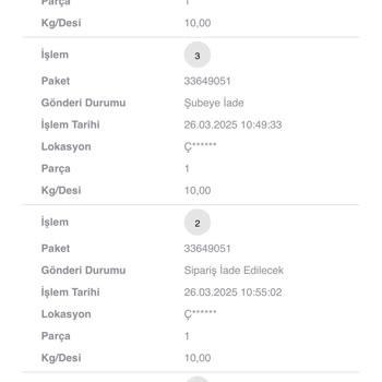 Scotty Kargo'nun Bilgilendirme Eksikliği Ve İade Sorunu