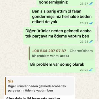Charm Firmasından Sipariş Sorunu Ve Gecikmeler