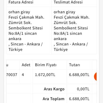 Mondy Shop'tan Bebek Maması Siparişinde Kargo Ve İade Sorunu