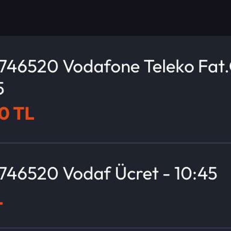 Vodafone Taahhüt Yenileme Ve Fiyat Artışı Sorunu