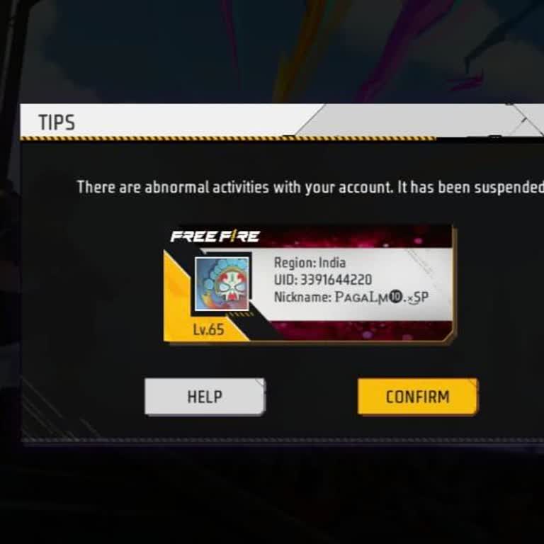 Garena Free Fire Suspended My FF Max Account Even Though I Did Nothing Wrong