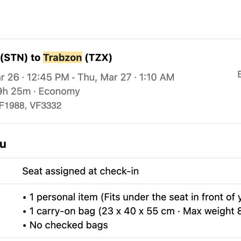 Haksız Bagaj Ücreti Ve İade Talebi