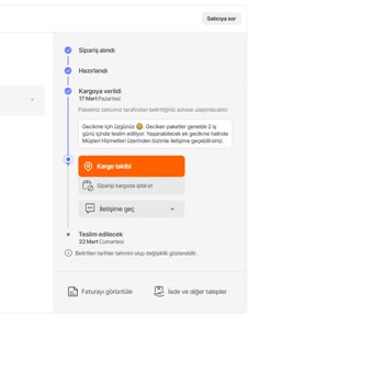 Teslim Edilmeyen Ürün Ve İptal Sorunu