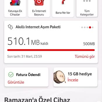 Vodafone'un Şok Eden Ekstra Ücretlendirmesi