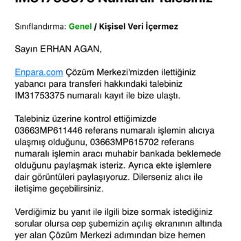 Enpara'da Kayıp Para Transferi Krizi