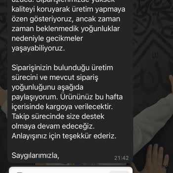Siparişim Gecikti Üstüne Cevap Bile Alamıyorum