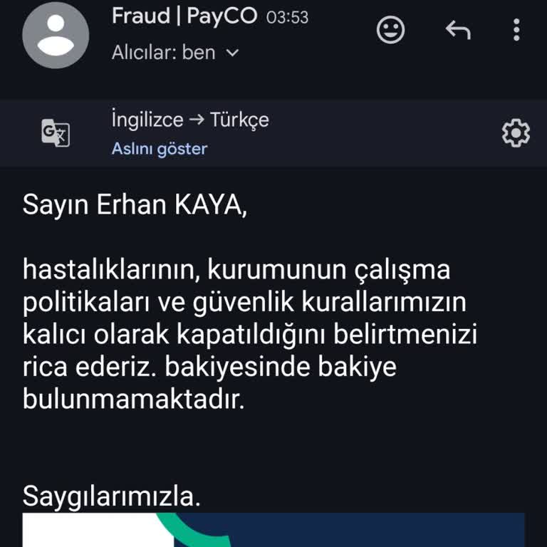 Payco'da Hesap Mağduriyeti: Ücretsiz Transfer Hayali, Engellenen Hesap Gerçeği