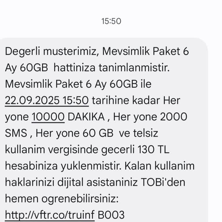 Yanlış Numaraya Tanımlanan Paket Sorunu