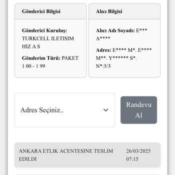 Siparişim Dağıtıma Çıkmadı Muhatap Bulamıyorum