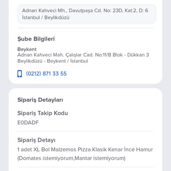 Soğuk Ve Pişmemiş Pizza Deneyimi