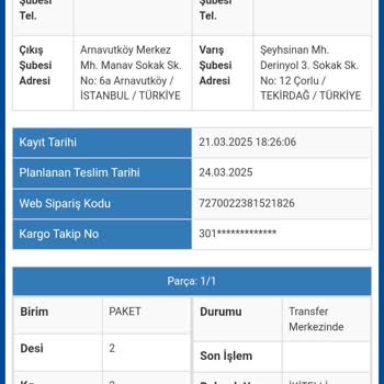 Kayıp Kargo Ve Gecikme Sorunu