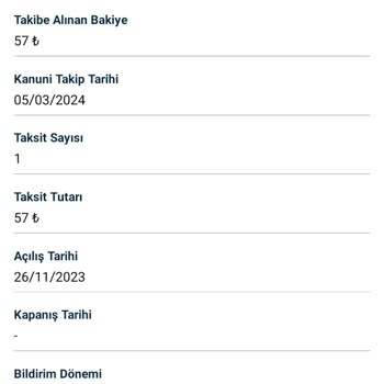 Yanlış Yasal Takip Nedeniyle Kredi Notum Etkileniyor