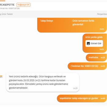 Yanlış Ürün Gönderimi Ve İletişim Sorunlarıyla Karşılaşan Müşteri Deneyimi