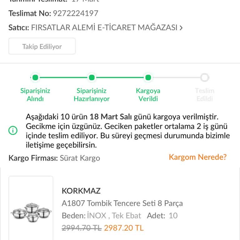 Sipariş Belirsizliği Ve İlgisizlik