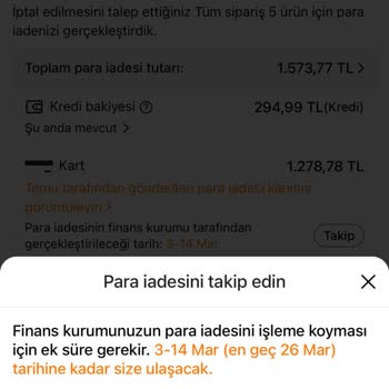 İade Sürecinde Yaşanan Gecikme Ve Yanıltıcı Bilgilendirme