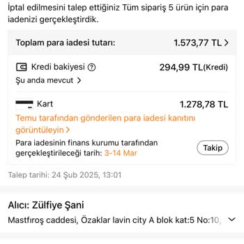 İade Sürecinde Yaşanan Gecikme Ve Yanıltıcı Bilgilendirme