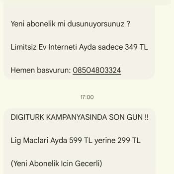Digiturk Paket Fiyatlandırmasında Yanıltıcı Bilgi