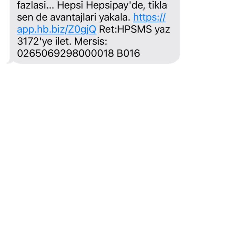 Hepsipay'den Gelen Sürekli Mesajlar Can Sıkıyor