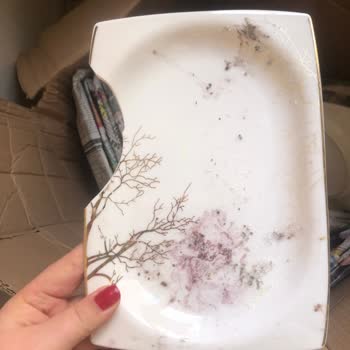 Kargoda Hasar Gören Yemek Takımı Mağduriyeti