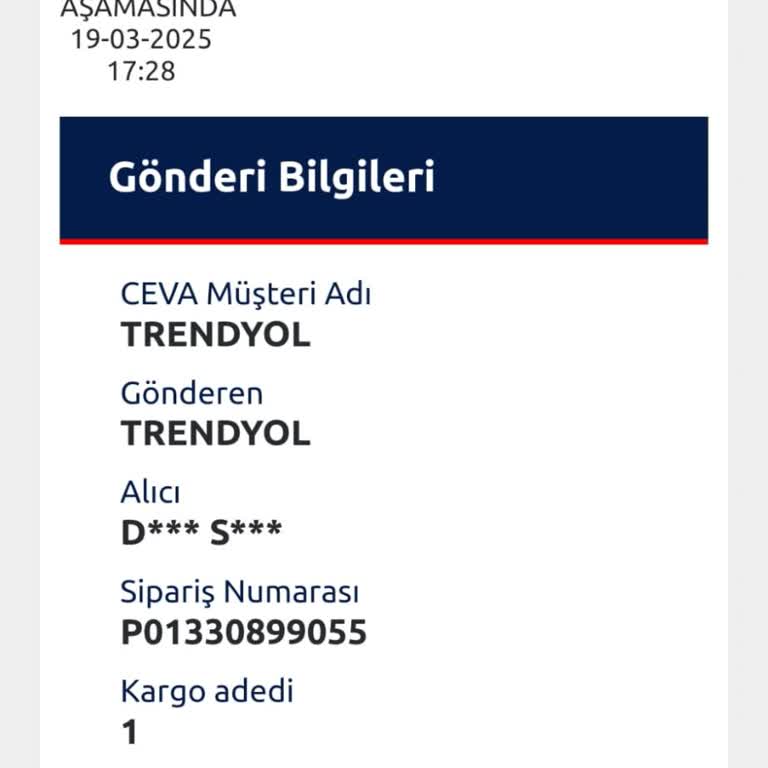 Ceva Logistics Teslim Edilemeyen TV Ve Ulaşılamayan Şube Sorunu