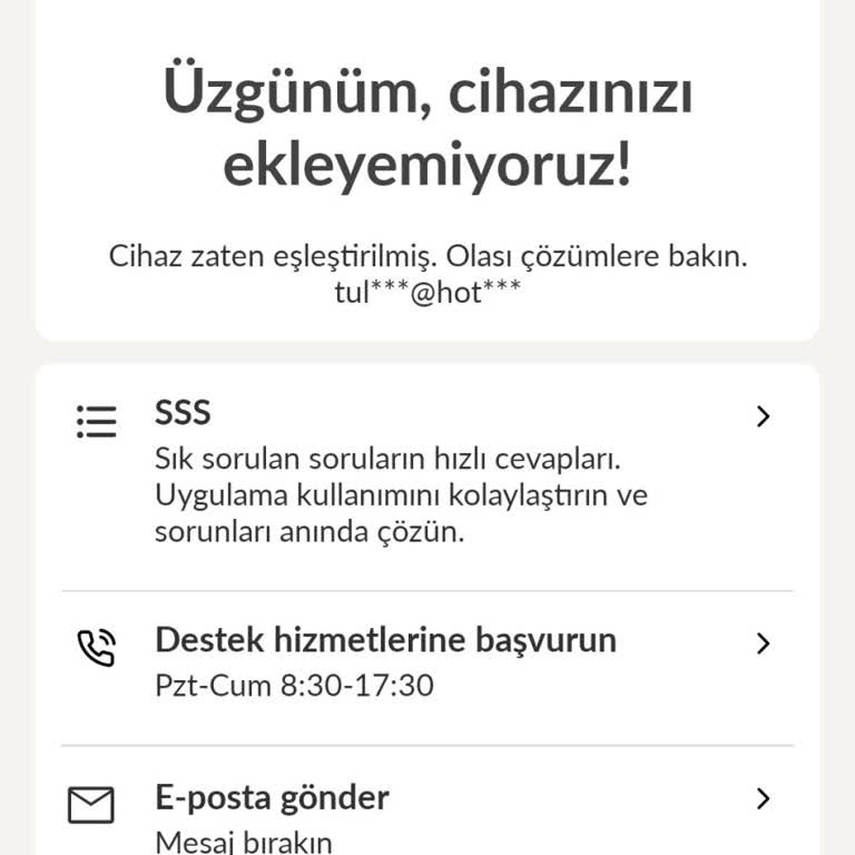 Hoover Çamaşır Makinesi Uygulama Sorunu