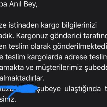 MNG Kargo'nun Adrese Teslim Karmaşası