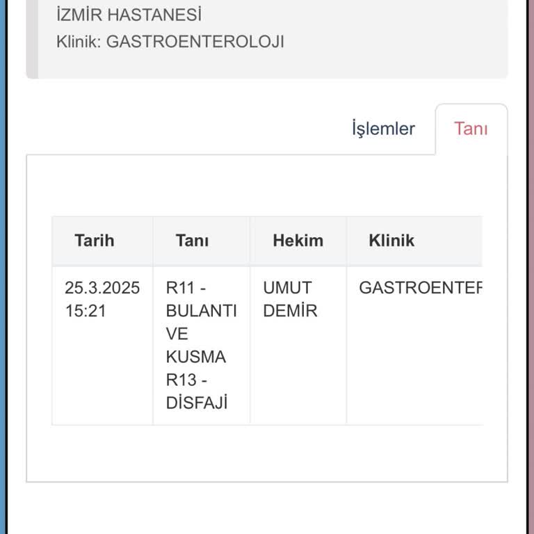Yanlış Tanı Ve Sigorta Sorunu
