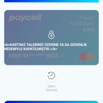 Paycell Kartım Kullanılamıyor: Güvenlik Sorunu Mu?