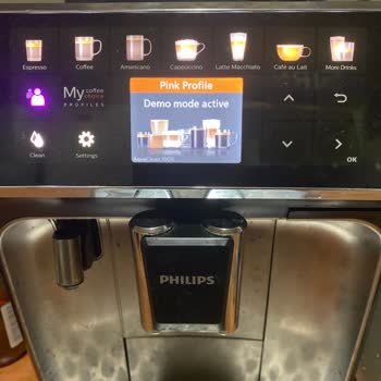 Philips Kahve Makinesi Demo Modunda Takılı Kaldı