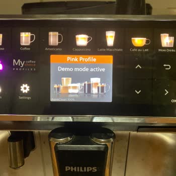 Philips Kahve Makinesi Demo Modunda Takılı Kaldı