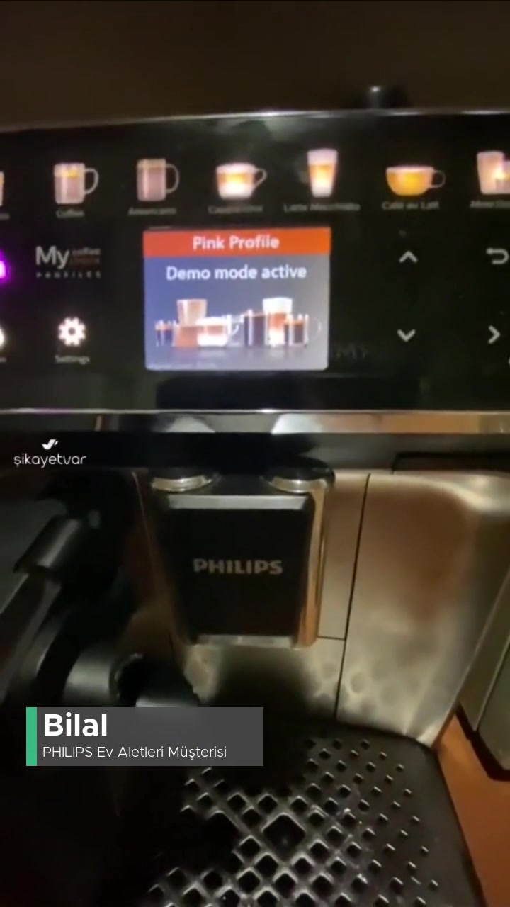 Philips Kahve Makinesi Demo Mode Aktif Uyarısı videonun kapak resmi