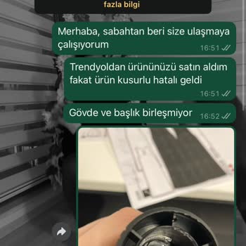 Üretim Hatası Nedeniyle İade Sorunu