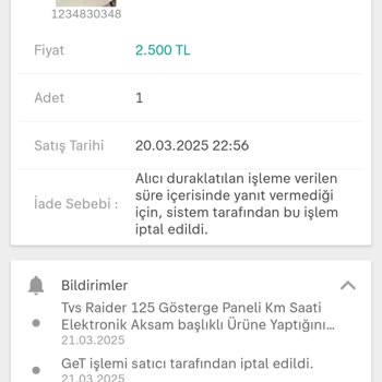 Geciken Ödeme İadesi Ve Güven Sorunu