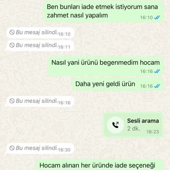 Yanlış Ve Kalitesiz Ürünler, İade Sorunu