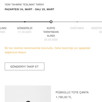 Zara Siparişim Teslim Edilmiyor Müşteri Hizmetleri Dönüş Yapmıyor