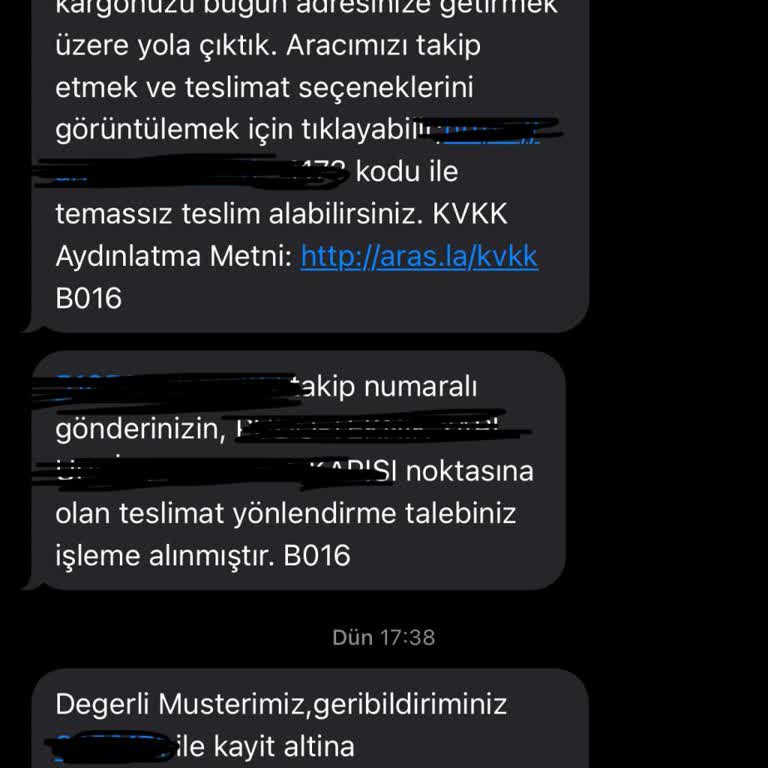 Yanlış Adrese Teslimat Ve İletişim Sorunları