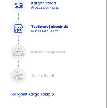 Kargoist Firması Teslimat Sorunu