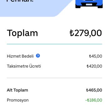 Taksimetre Ücretindeki Beklenmedik Artış Ve Uber'in Yetersiz Desteği