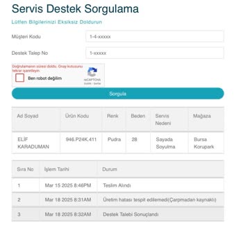 Korupark Vicco Mağazasından Alınan Ayakkabının Kalitesizliği Ve İade Sorunu