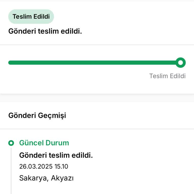 Teslim Edilmeden Teslim Edildi Gösterimi!