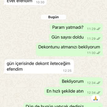 İade Edilmeyen Para Ve Yanıltıcı Bilgiler
