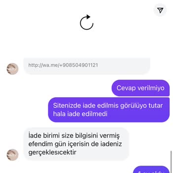 İade Edilmeyen Para Ve Yanıltıcı Bilgiler