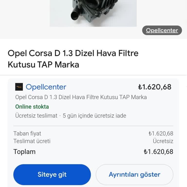 Opel Center'da Stok Sorunu Ve İade Problemi