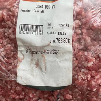 Dana Kıymada Şok Edici Buluntu: Hayvan Kılı